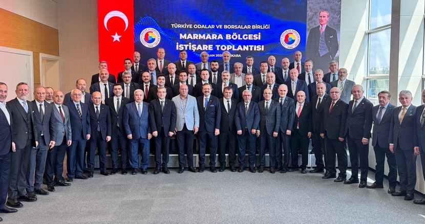 Marmara bölgesi Oda-Borsa Başkanları istişare toplantısına katıldık.