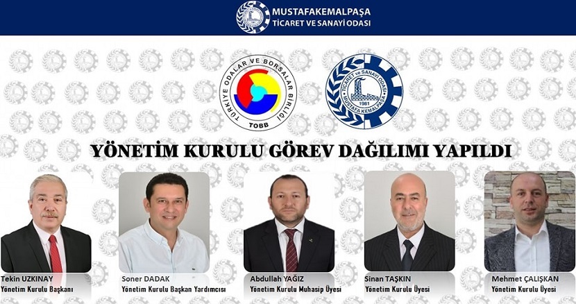 Yönetim Kurulu Görev dağılımı yapıldı