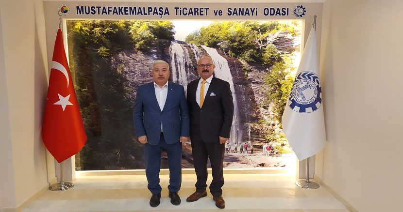 Mustafakemalpaşa Belediyesi Temizlik İşleri Müdürü Sedat SEVİM'den Odamıza Ziyaret