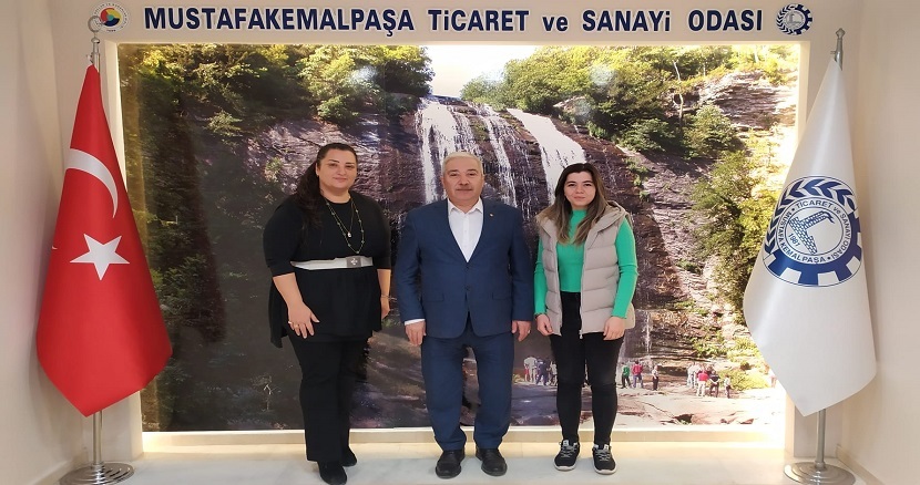 Mustafakemalpaşa Mermerciler İhtisas Organize Sanayi Bölgesinden Odamıza Ziyaret