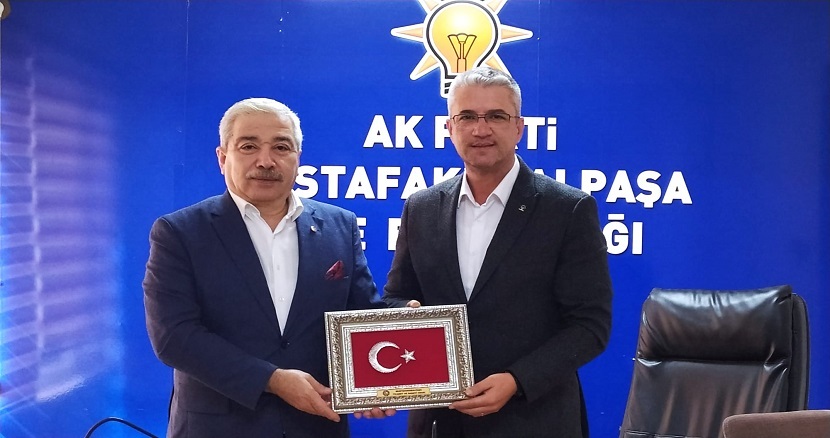Odamızdan AK parti ilçe başkanı Murat Hallaçoğlu ve Yönetimine ziyaret