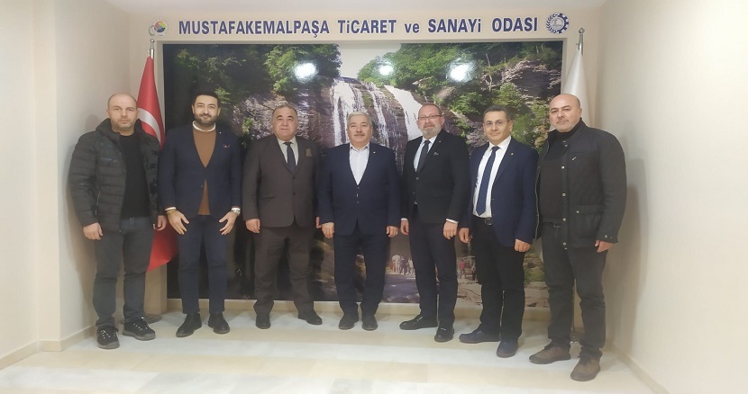 Gemlik Ticaret Borsasından Odamıza Ziyaret