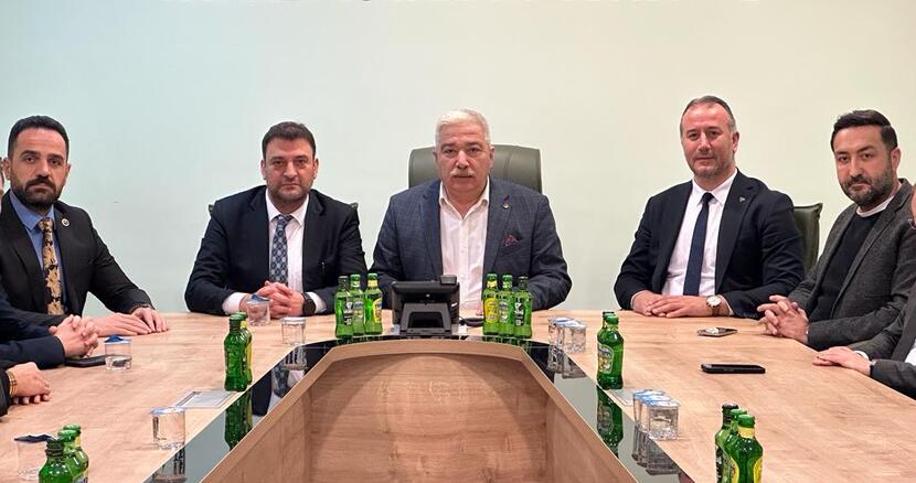 MHP Bursa İl Başkanı Muhammet TEKİN ve Yönetiminden Odamıza Ziyaret