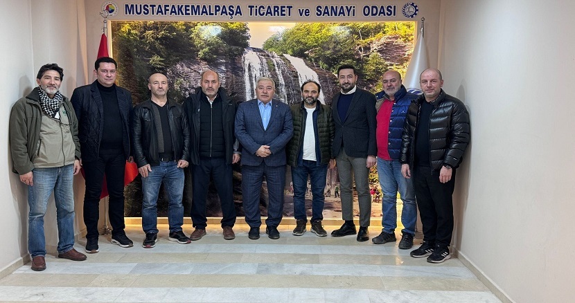 Mustafakemalpaşa İnsani Hak ve Hürriyetleri (İHH) dan Odamıza ziyaret