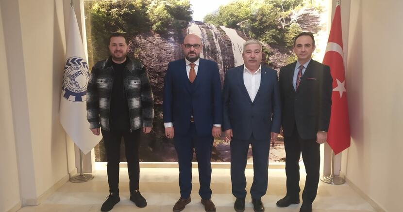 KOSGEB Başkanlık Müşaviri Ahmet Akdağ ve KOSGEB Bursa Batı Müdürü Erkan Güngör Odamızı ziyaret etti.
