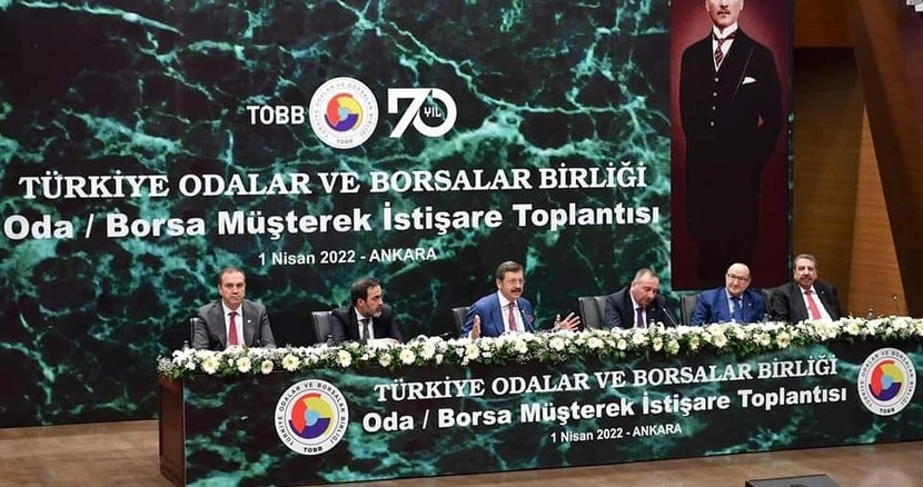 Oda Başkanımız Tekin Uzkınay, TOBB Yönetim Kurulu Başkanları İstişare Toplantısına Katıldı